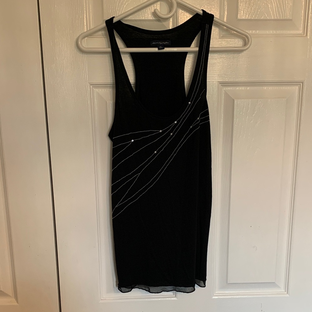 American Eagle Outfitters Black Top Size Small